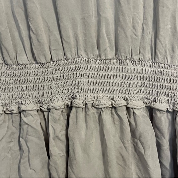 Women's On the Road Grey Button Front Dress - Picture 8 of 9